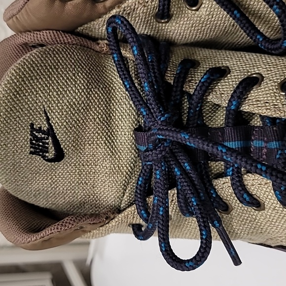 Nike ACG Rare Vintage90's Suede LaceUpHiking BootsOutdoor grape 7.5 sz like new! - Picture 3 of 11